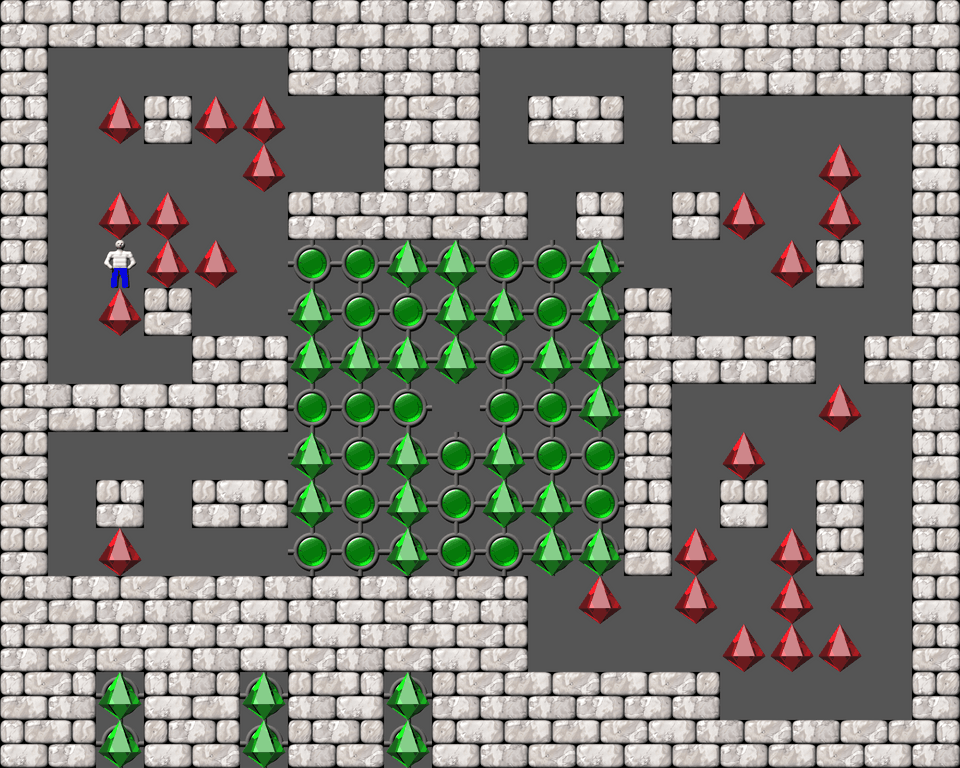 Sokoban 1,000,002 candlelights level 20